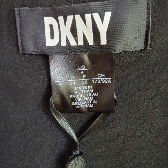 DKNY black dress size US 4 - Picture 13 of 14